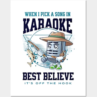 Funny Karaoke It'S Off The Hook Posters and Art